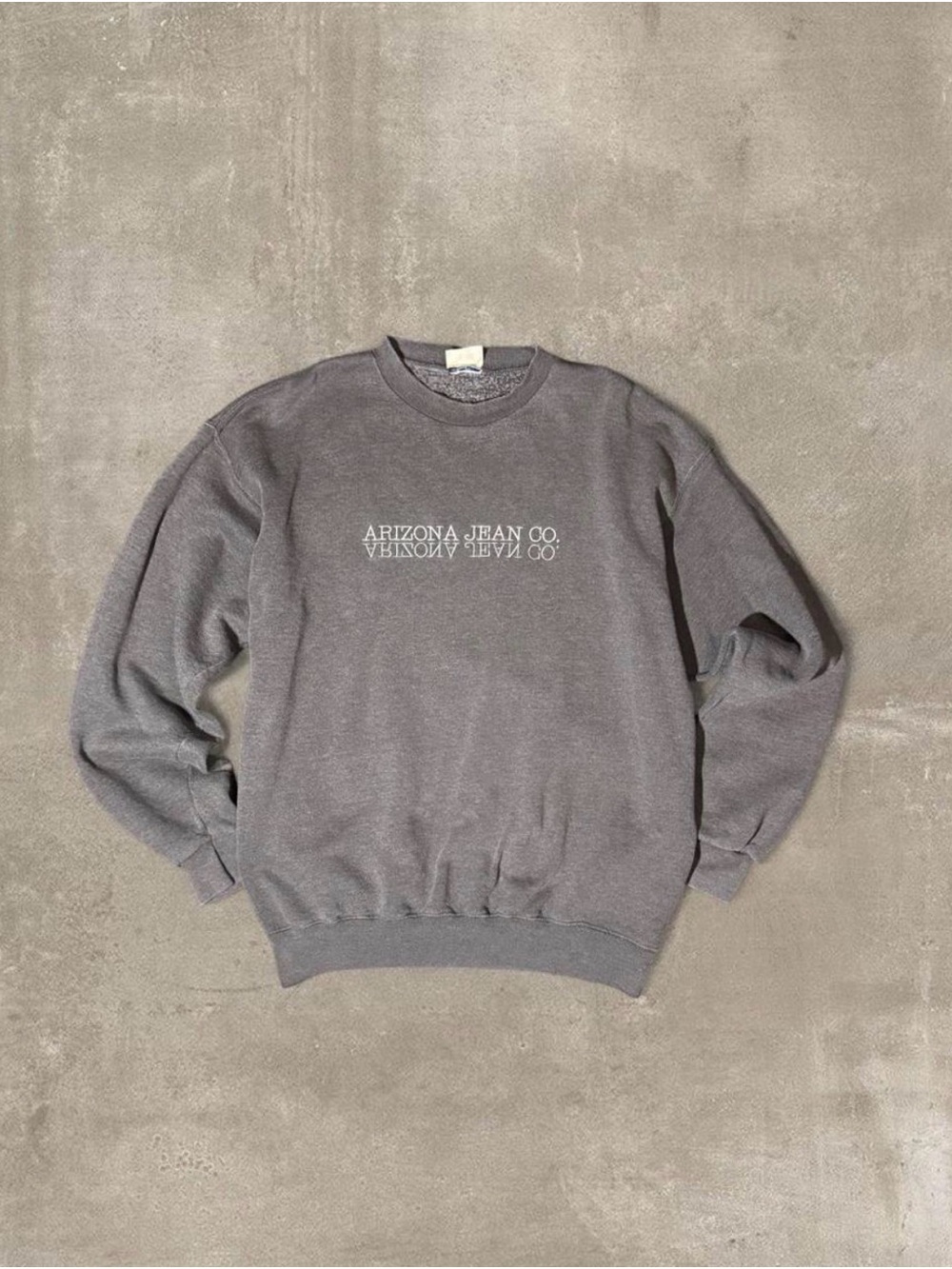 Arizona gray crewneck sweatshirt